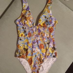 Floral one piece